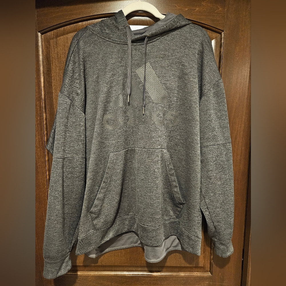 Gray Adidas Hoodie